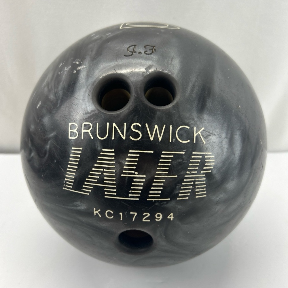 Brunswick Laser Bowling Ball 11.5 lbs Grey Swirl